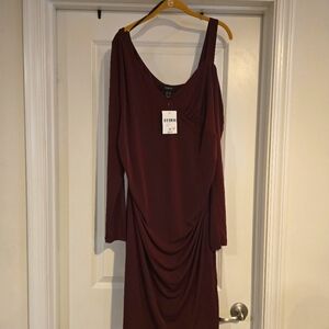 Burgundy Dress